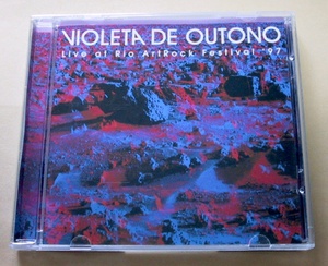 VIOLETA DE OUTONO■LIVE AT RIO ARTROCK FESTIVAL '97■CD GONG