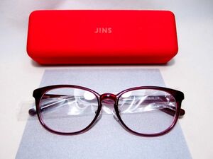 ★JINS オンライン限定 益若つばさ コラボモデル 伊達メガネ 130