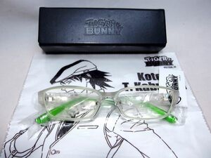 **JINS online limitation TIGER&BUNNY collaboration no lenses fashionable eyeglasses **1