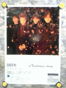 g1【ポスター/B-2】DEEN-ディーン/'99-Classics One WHITE Christmas time/告知用非売品ポスター