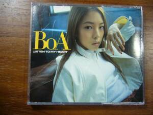 BoA/LISTEN TO MY HEART★送料無料・CD/帯付！