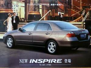  Honda большой постер 4 поколения Inspire не использовался прекрасный товар 