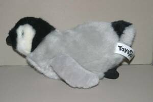 動物 ペンギン グレー ぬいぐるみ 約23cm トイザラス