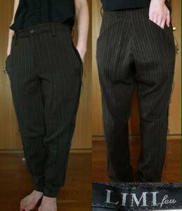  Limi feu LIMI feu sarouel pants Yohji Yamamoto rare beautiful goods 