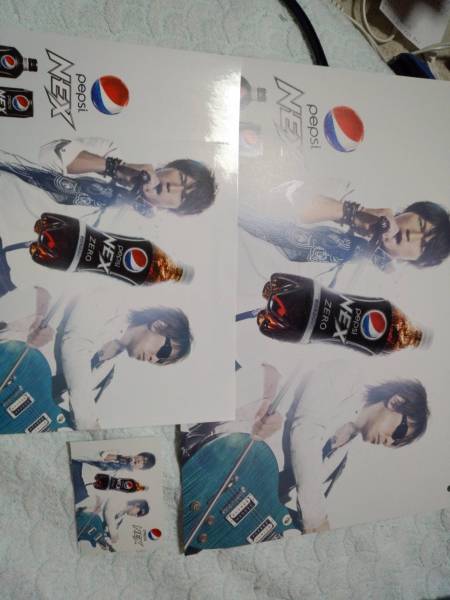 B&#39;z pepsi NEX 販促物 ７点セット B'z pepsi NEX 販促物 7点セット