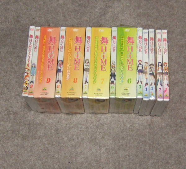 DVD「舞‐HiME」全9巻＋ファンディスク（初回限定版