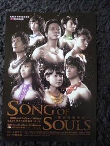  мюзикл рекламная листовка *Song of Souls~. длина иллюзия . военная история 