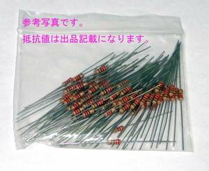 560Ω 560 ohm 1/4W carbon resistance 100 pcs set including carriage resistance resistor 100ps.@560Ω