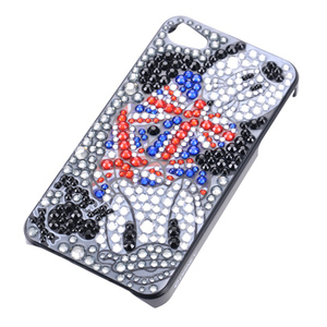 新品iPhone4/4Sスマートフォン用カバーUnionJackミニー&デイジー