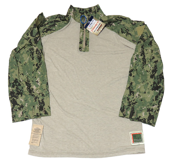 米軍放出品　FROG マーパット　コンバットシャツ　リーコン　USMC 海兵隊 ≪USMC≫ デザートマーパット迷彩 FROG コンバットシャツ