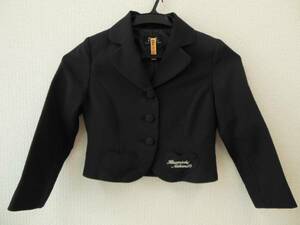 * Hiromichi Nakano jacket + blouse size 120* black 
