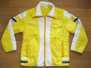 ..*Reach cotton inside ski jacket 120 yellow white navy blue * Kids child 130