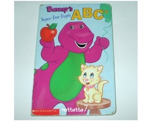 *[ picture book ]Barney*s*ABC* bar knee * foreign book 