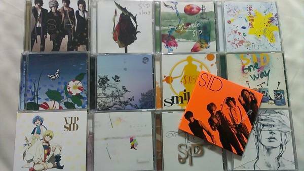 【送料無料！！】即決●シド●SID●豪華シングルCD13枚セット●初回DVD付有