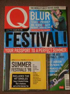 Q Magazine 142 July 1998 ロック、ポップ専門誌