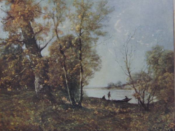 波尔多卢瓦尔河谷/H. Harpigny 极其罕见 来自一本有 100 年历史的艺术书籍, 绘画, 油画, 肖像