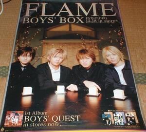 ポスター　FLAME [BOYS' BOX]　（フレイム,EMALF,エマルフ）