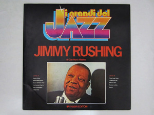 ジミー ラッシング＜Jimmy Rushing I Grandi Del Jazz＞輸入盤LP