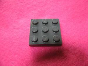 ☆レゴ-LEGO★11212★プレート[濃灰]3x3★美品★USED