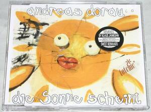Andreas Dorau アンドレアスドーラウ Die Sonne Scheint ドイツ盤CDs Westbam