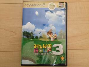 PS2 プレステ2 PlayStation2 みんなのGOLF3