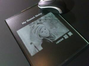  photo etching glass mouse pad b