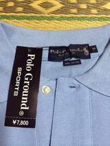 POLO ポロ ポロシャツ M 定価8424円 水色 新品未使用 夏物 希少_画像2