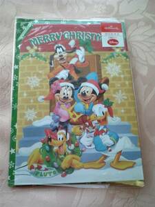 ♪ミッキーと仲間たち♪　立体クリスマスカード　ホールマーク♪