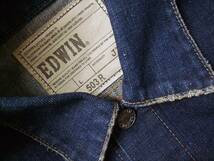 ◆EDWIN エドウィン 503R R9001◆Revolution Denim Jacket◆_画像3