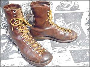 * atmosphere *SEARS Vintage Monkey boots cork sole 40's50's