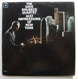 ◆ DAVE BRUBECK / Impressions New York ◆ Columbia CL-2275 (2eye) ◆ V