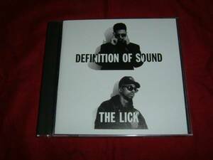 CD【デフィニション オブ サウンド/DEFINITION OF SOUND】Lick