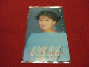 未使用　　テレホンカード　ERIKO　TAMURA