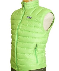  new goods! Patagonia! down vest!84621/ light green /S