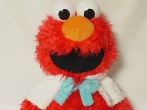 a* soft toy * sesame 4L BIG Elmo gorgeous cape *59cm