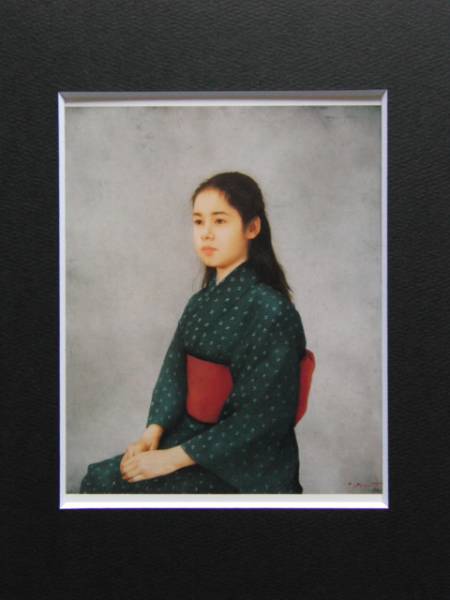 藤井 勉、イヴ、希少画集・額装画、新品高級額 額装付、状態良好 藤井 勉、イヴ、希少画集・額装画、新品高級額 額装付、状態良好