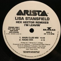 Lisa Stansfield / I'm Leavin' (Hex Hector Remixes)_画像2