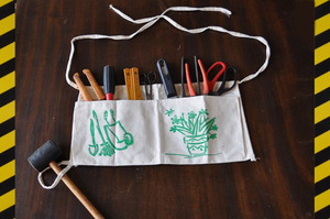  cotton canvas gardening tool bag new goods 