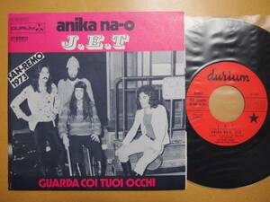 J.E.T.-Anika Na-O★仏 Durium Orig.デッド・ストック新品7”