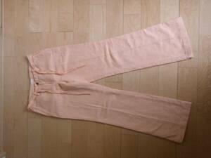 MADE IN ITALY hlam LINEN COTTON PANT イタリア製 麻 綿 40