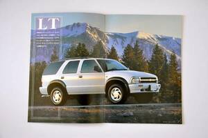 [Только каталог] Chevrolet Blazer 1996 Chevrolet Catalog