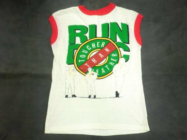 当時物80sビンテージRUN DMC Tシャツ@検]defjam beastieboys