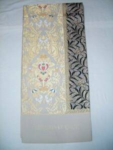  new goods silk double-woven obi, Venetian race 