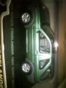 EAGLE 1/43 LAND ROVER ランドローバー FREELANDER 1998 HARD BACK (グリーンM)