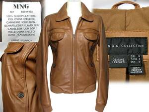 MNG COLLECTION sheep leather lady's leather jacket 