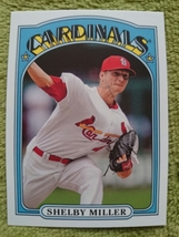 ★SHELBY MILLER TOPPS 2013 MLB #TM-59 シェルビー・ミラー CARDINALS ミニ カージナルス MINI CARD_画像1