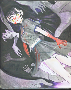 Art hand Auction (Doujin handgezeichnete Illustration) Mädchen, Comics, Anime-Waren, handgezeichnete Illustration
