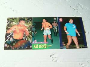 福田雅一 3枚 プロレス