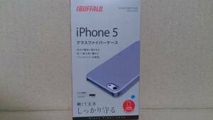 バッファロー iPhone 5 5S用グラスファイバーケース新品送料込み