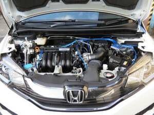 ★HONDA ホンダ FIT フィット GP5 GP6 LEB ハイブリッド 1500cc★トルクUPで坂道もスイスイ快適！多連結アーシングKIT 選べるコード色★